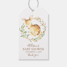 Little Deer Baby shower Favor Gift Label Cadeaulabel