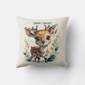 Little Deer gepersonaliseerd Kussen (Achterkant)