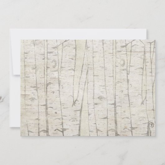 Little Deer Meisje Bloemen Baby shower Invitation Kaart (Achterkant)