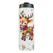 Little Deer - Vakantielichten Thermosbeker (Voorkant)