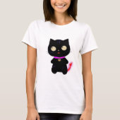 LITTLE DEMON CAT T-SHIRT (Voorkant)