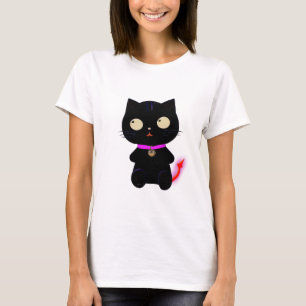 LITTLE DEMON CAT T-SHIRT