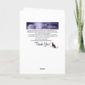 Little Devil 6 Gothic Happy Birthday Kaart (Achterkant)