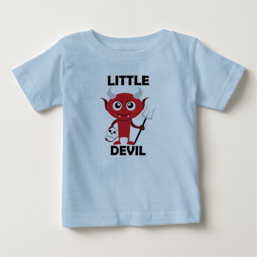 Little Devil - Baby Fine Jersey T-Shirt (Voorkant)
