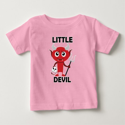 Little Devil - Baby Fine Jersey T-Shirt (Voorkant)
