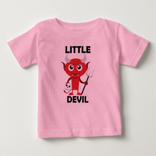 Little Devil - Baby Fine Jersey T-Shirt  (Voorkant)