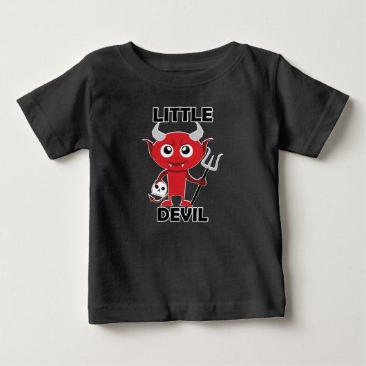Little Devil - Baby Fine Jersey T-Shirt (Voorkant)