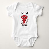 Little Devil - Baby Jersey Bodysuit  (Voorkant)
