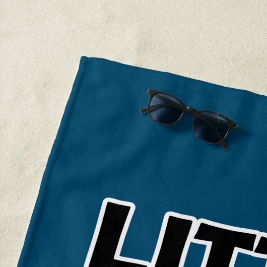 Little Devil - Beach Towel Strandlaken (In situ)