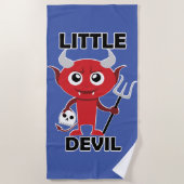 Little Devil - Beach Towel Strandlaken (Voorkant)