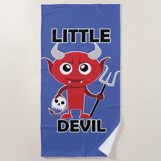 Little Devil - Beach Towel Strandlaken (Voorkant)