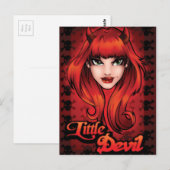 Little Devil Briefkaart (Voorkant / Achterkant)