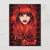 Little Devil Briefkaart (Voorkant)