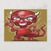 Little Devil Briefkaart (Voorkant)
