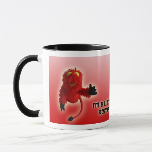 Little Devil Coffee Mok (Links)
