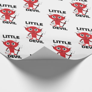 Little Devil - Glossy Wrapping Paper, 30 x 6' Cadeaupapier