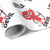 Little Devil - Glossy Wrapping Paper, 30 x 6' Cadeaupapier (Rol Hoek)