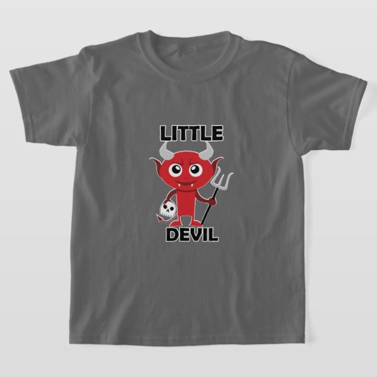 Little Devil - Kinderen Basic T-Shirt (Laagn)