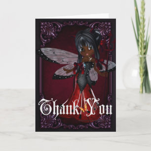Little Devil Ladybug Design 4 Hartelijk dank Bedankkaart