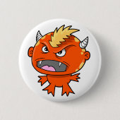 Little Devil Monster Beast Button (Voorkant)