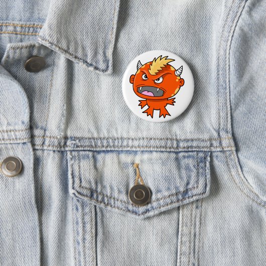 Little Devil Monster Beast Button (In situ)