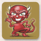 Little Devil Onderzetter (Voorkant)