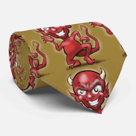 Little Devil Stropdas (Opgerold)