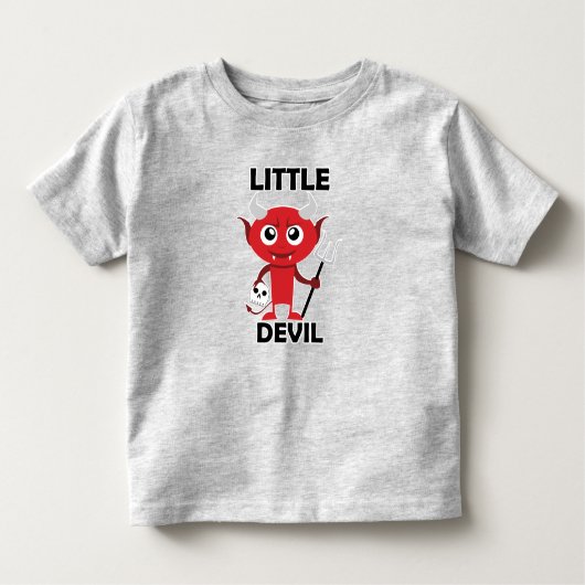 Little Devil - Toddler Fine Jersey T-Shirt (Voorkant)