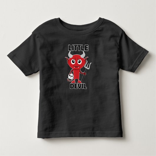 Little Devil - Toddler Fine Jersey T-Shirt (Voorkant)