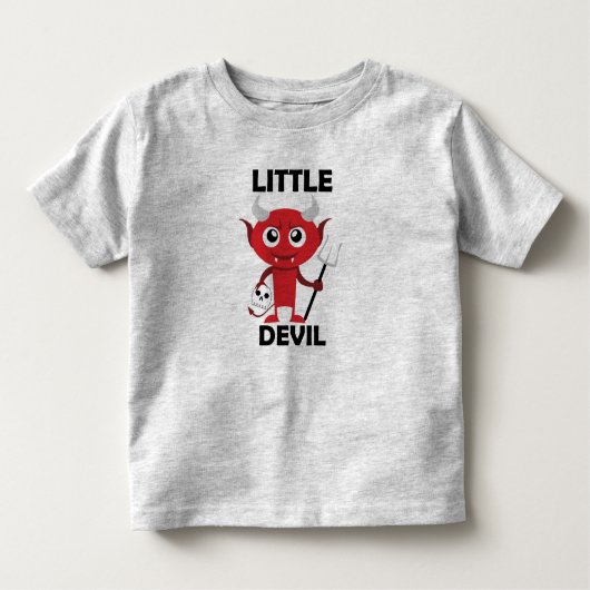 Little Devil - Toddler Fine Jersey T-Shirt (Voorkant)