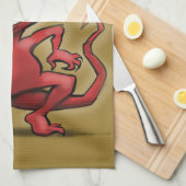 Little Devil Towel Theedoek (Quarter Fold)