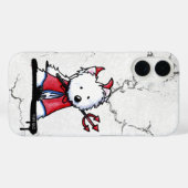 Little Devil Westie Case-Mate iPhone Case (Achterkant (horizontaal))