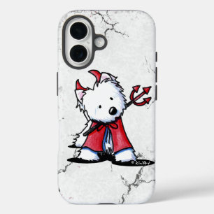 Little Devil Westie Dog iPhone 5 Hoesje-Mate Hoesj 16 Hoesje