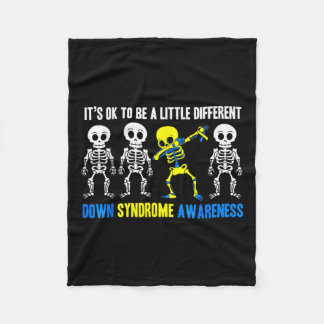 Little Different Down Syndrome Awareness 21 maart Fleece Deken