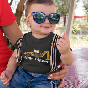Little Digger - Baby Fine Jersey T-Shirt 