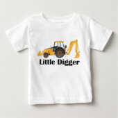 Little Digger - Baby Fine Jersey T-Shirt (Voorkant)