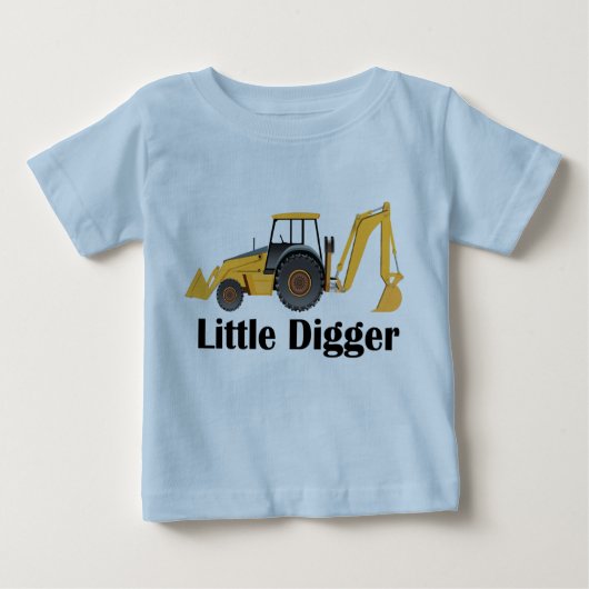 Little Digger - Baby Fine Jersey T-Shirt (Voorkant)