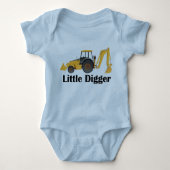 Little Digger - Baby Jersey Bodysuit (Voorkant)