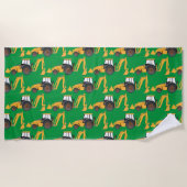 Little Digger - Beach Towel Strandlaken (Voorkant)