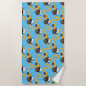 Little Digger - Beach Towel Strandlaken (Voorkant)