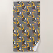 Little Digger - Beach Towel Strandlaken (Voorkant)