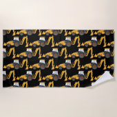 Little Digger - Beach Towel Strandlaken (Voorkant)