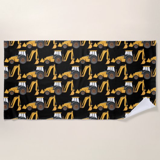 Little Digger - Beach Towel Strandlaken (Voorkant)