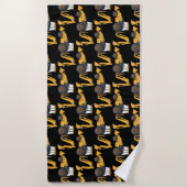 Little Digger - Beach Towel Strandlaken (Voorkant)