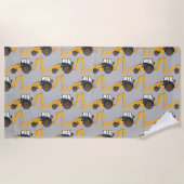 Little Digger - Beach Towel Strandlaken (Voorkant)