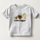 Little Digger - Toddler Fine Jersey T-Shirt (Voorkant)