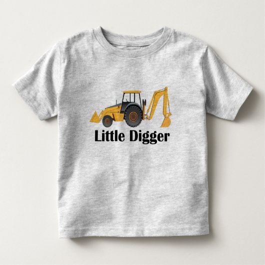 Little Digger - Toddler Fine Jersey T-Shirt  (Voorkant)