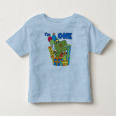 Little Dino 1st Birthday T shirten en geschenken Kinder Shirts (Voorkant)