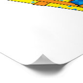 Little Dino 1st Birthday T shirten en geschenken Poster (Hoek)