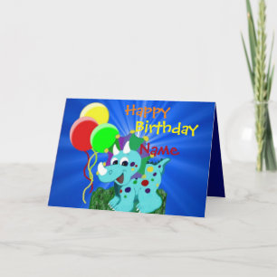 Little Dino Birthday Card Kaart